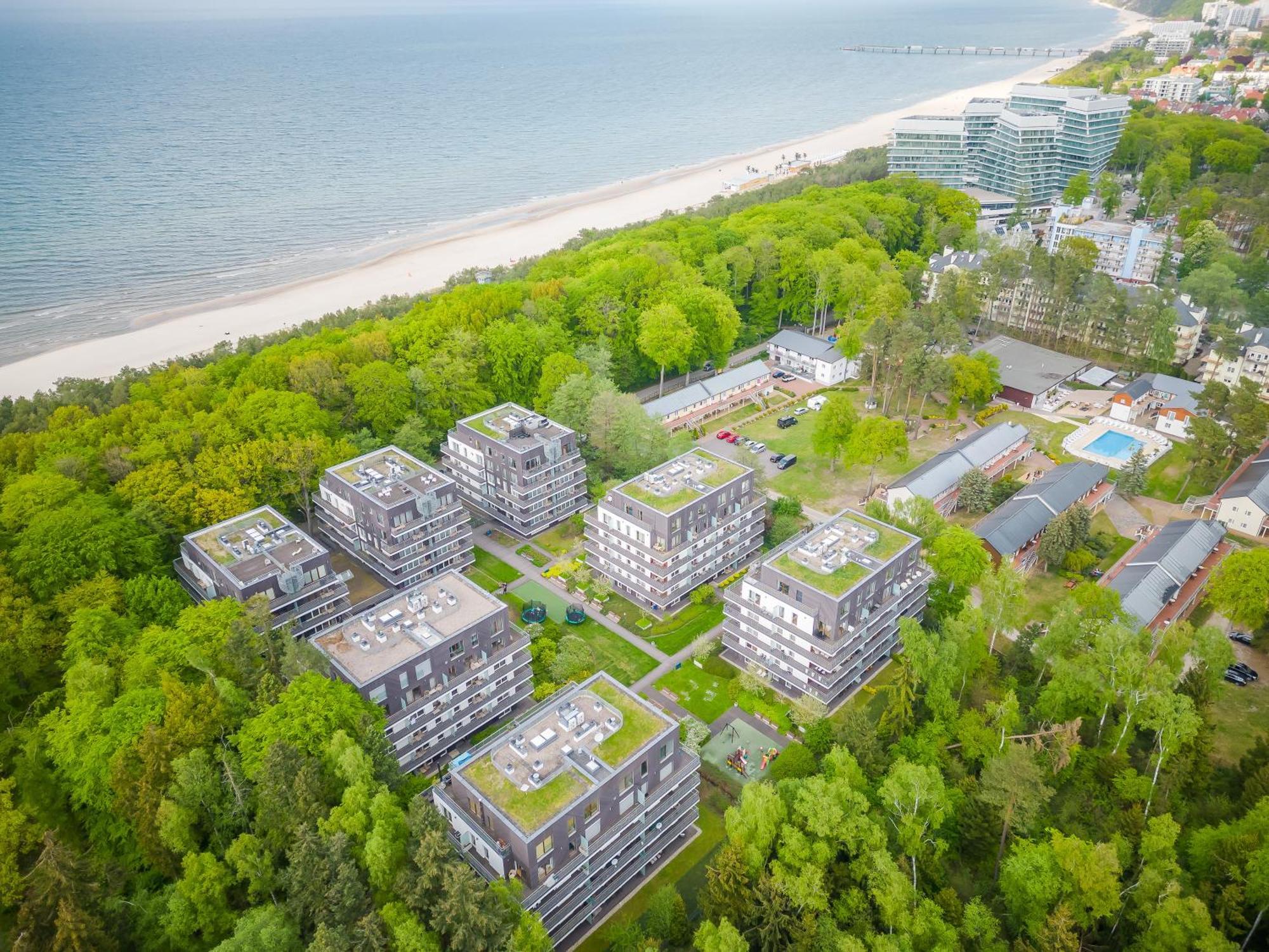 Golden Dune 100M Od Plazy Miedzyzdroje Luaran gambar